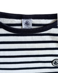 Image 5 of Petit Bateau Striped Long T-Shirt-12Y