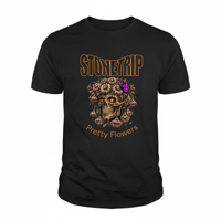 Stonetrip Skull Pretty Flowers T-Shirt