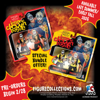 Image 1 of BUNDLE SET: INSANE CLOWN POSSE'S RETRO 2 PACKS: JACK & JAKE JECKEL EDITIONS BY FC TOYS