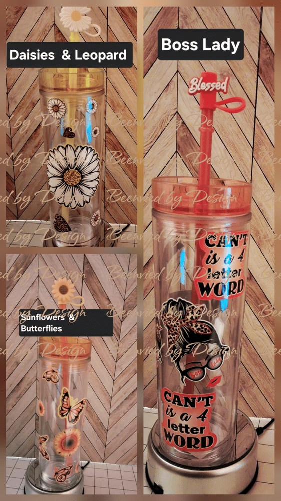 Image of Sip in Style – 16oz Skinny & Classic Acrylic Tumblers