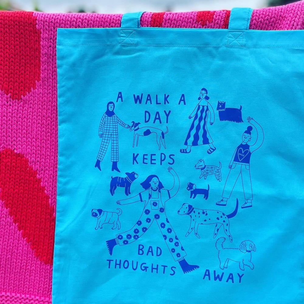 Image of *SUPER SECONDS* Walk a Day Tote Bag