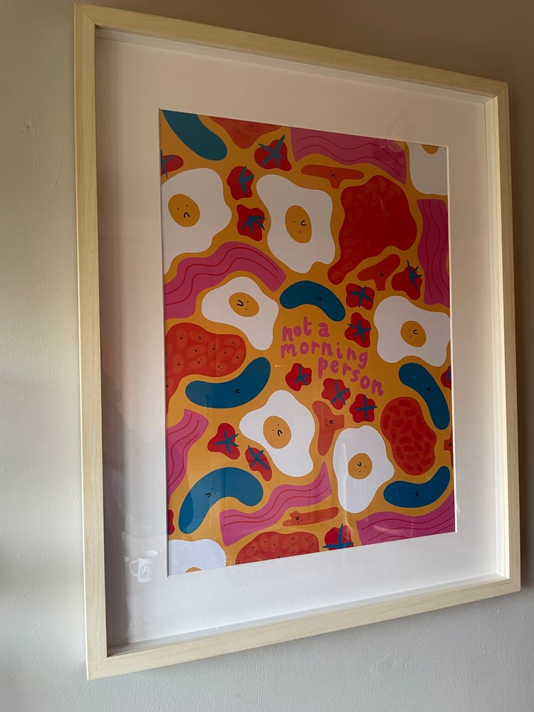 Image of *SUPER SECONDS* Bad Morning Print