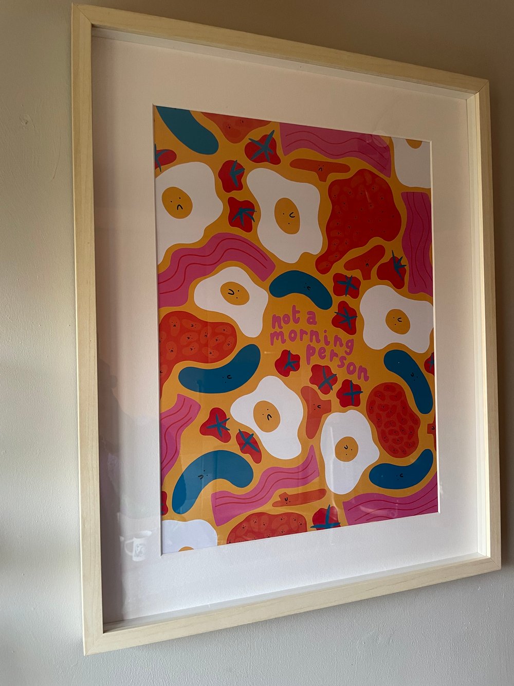 Image of *SUPER SECONDS* Bad Morning Print