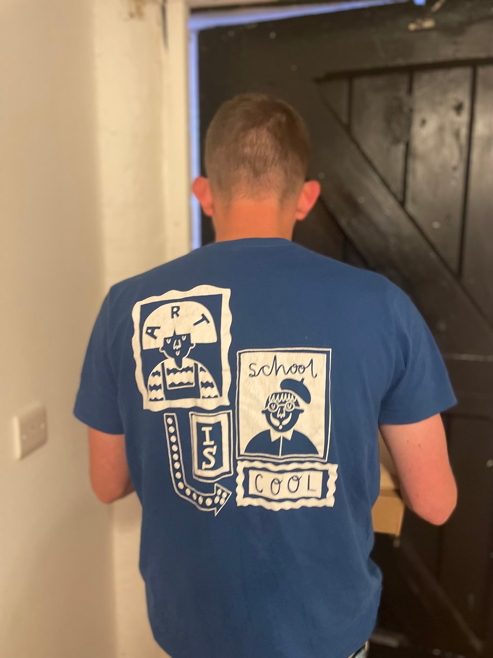 Image of *SUPER SECONDS* Art School Organic Cotton T-Shirt 