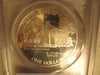 PROOF69 DCAM 1990-P EISENHOWER U.S. SILVER DOLLAR@ $10 BELOW SILVER VALUE! GREAT CAMEO, GREAT PRICE