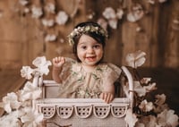 Image 11 of Painted rattan bed 