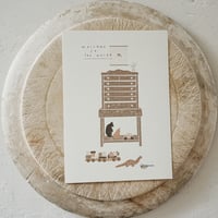 welcome to the world - postcard