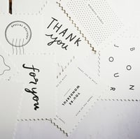 Image 1 of katie leamon - vintage typography postcards