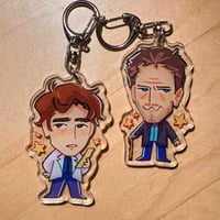 house/wilson acrylic keychain 