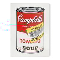 Reduced Soup Can (Canvas)