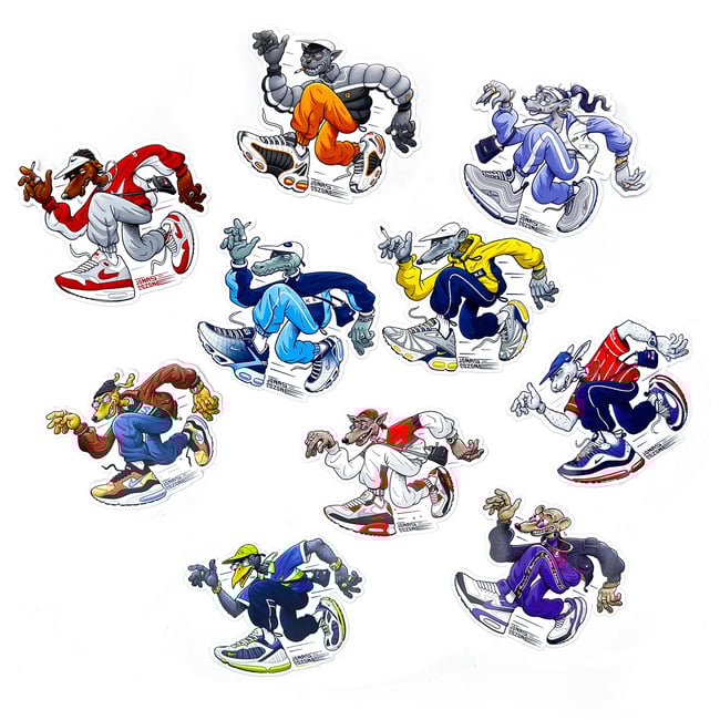 Runners Sticker Pack