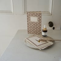 Image 3 of Hardback Notebook Animalcules Cocoa Brown