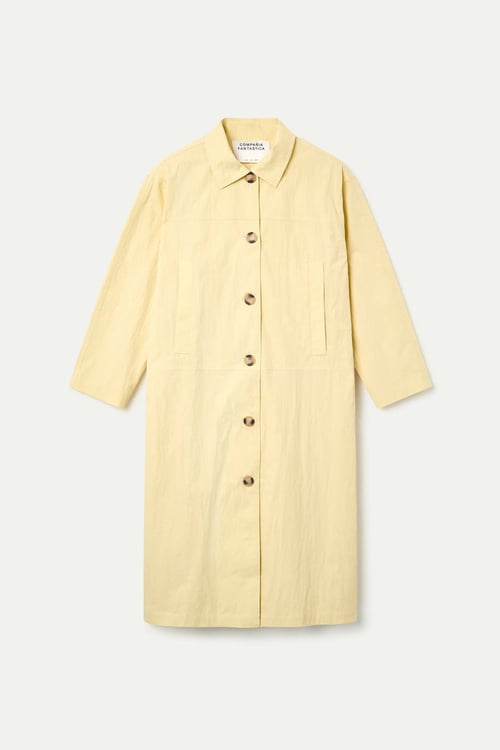 Image of 4- Gabardina Amarillo Claro