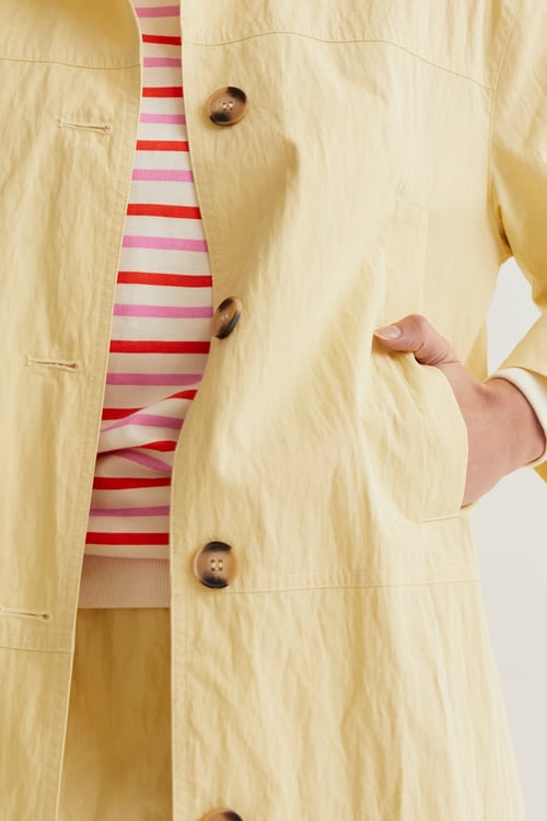 Image of 4- Gabardina Amarillo Claro