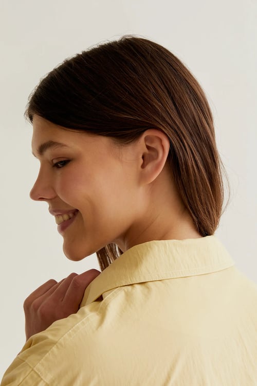 Image of 4- Gabardina Amarillo Claro