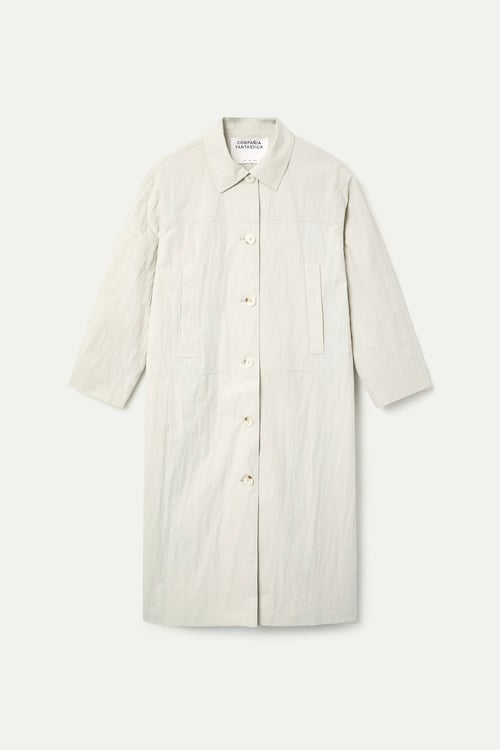 Image of 4- Gabardina Blanco Roto