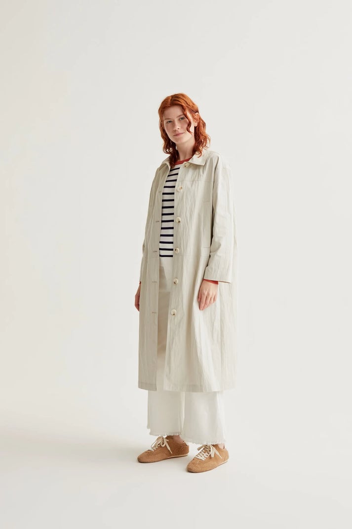 Image of 4- Gabardina Blanco Roto