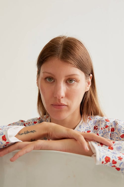 Image of 4- Chaqueta Flowers con estampado Cute