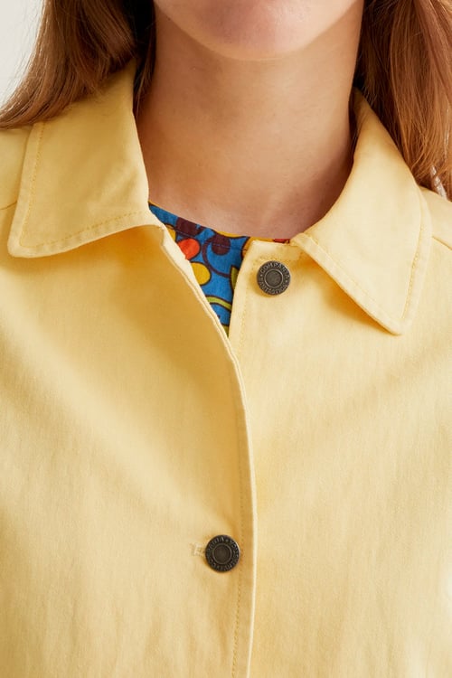 Image of 4- Chaqueta Algodon Amarillo