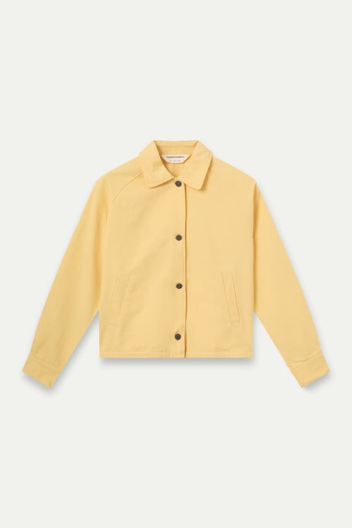 Image of 4- Chaqueta Algodon Amarillo