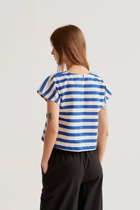 Image 3 of TOP EST BAMBOO AZUL