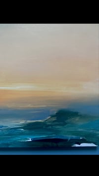Image 2 of Sunrise oil sketch