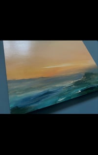 Image 3 of Sunrise oil sketch