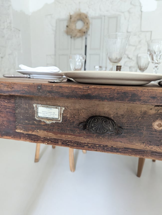 Grande table de ferme