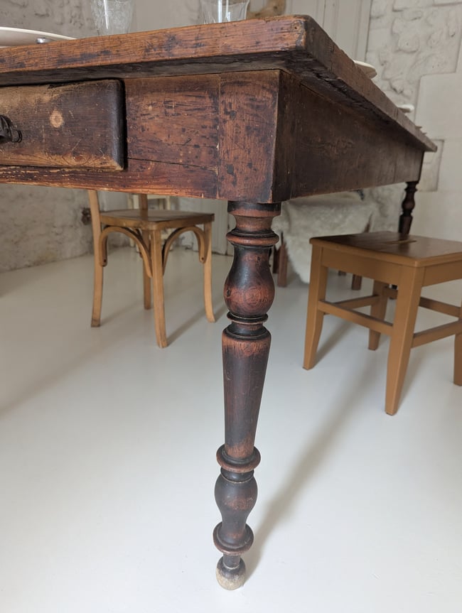 Grande table de ferme