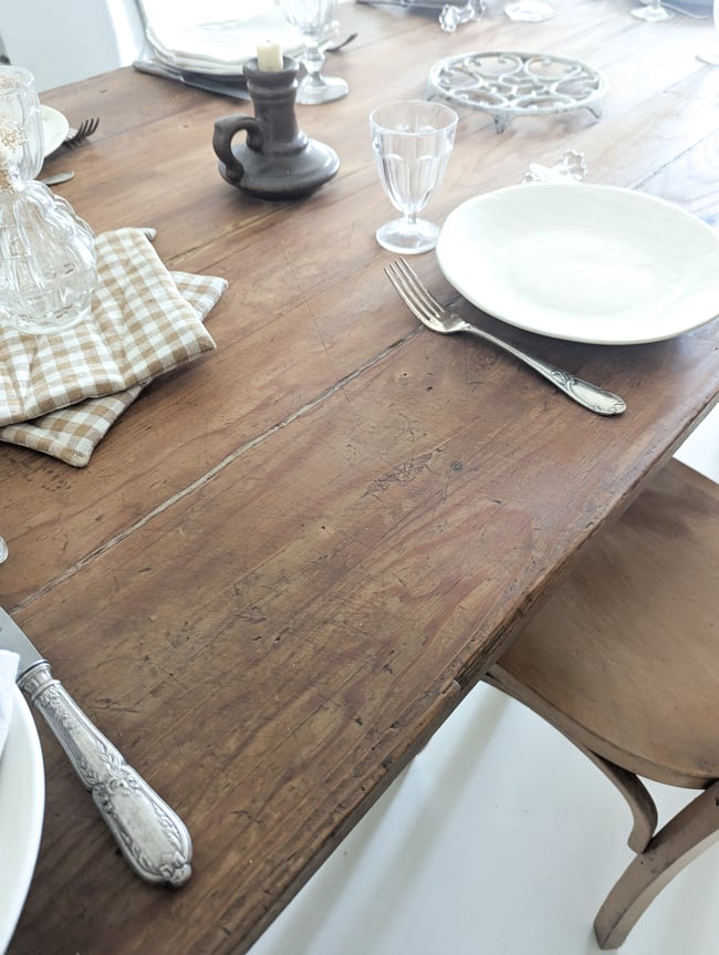 Grande table de ferme