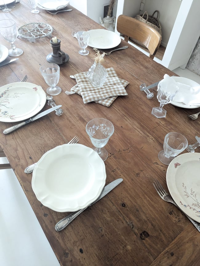 Grande table de ferme