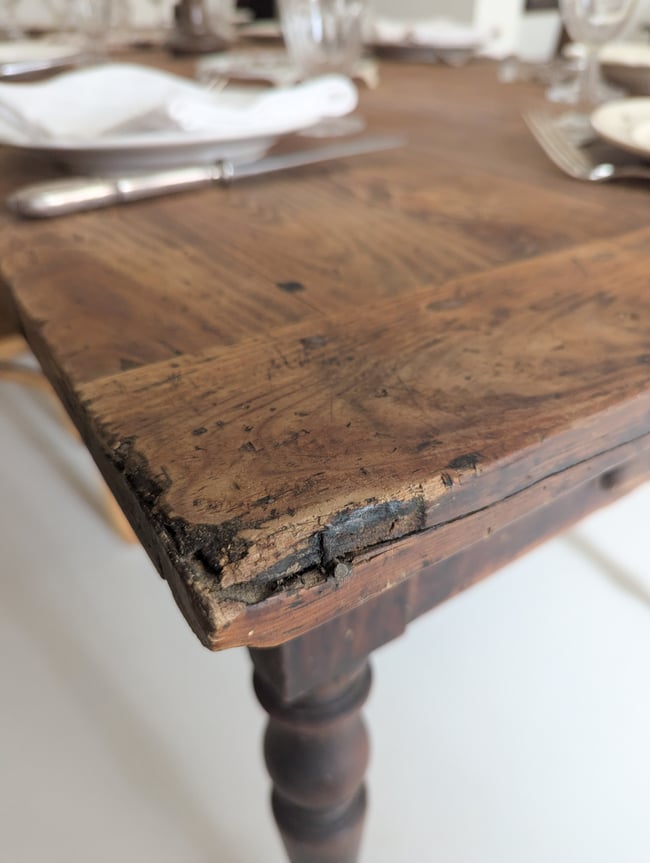 Grande table de ferme