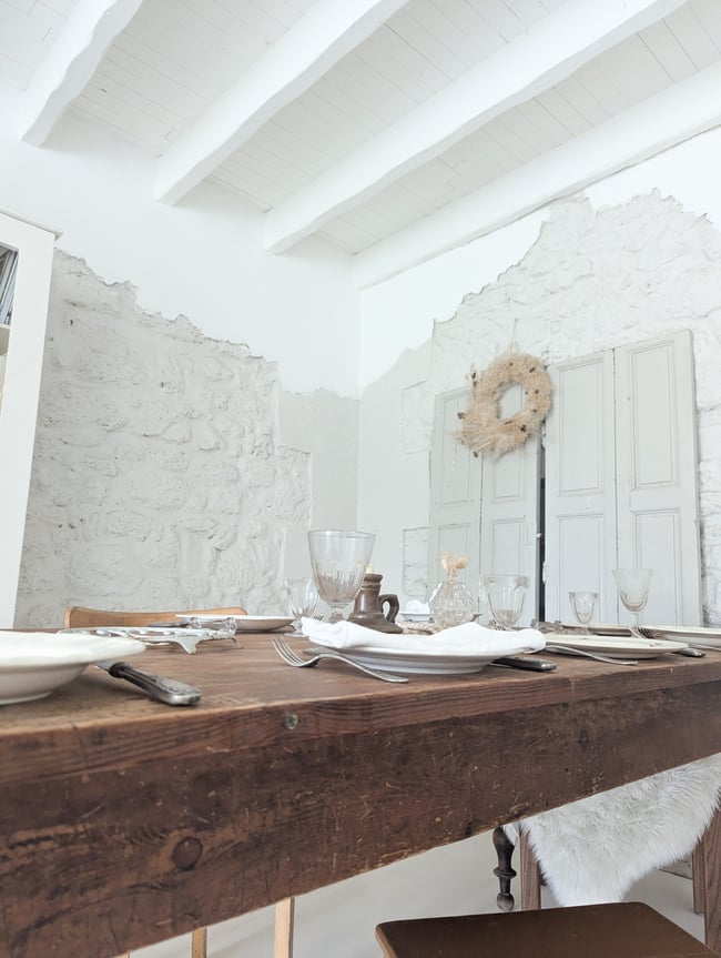 Grande table de ferme