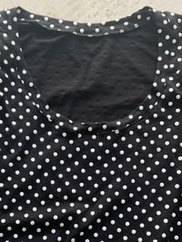 Image 3 of Pia Top — Open Back  Dots 