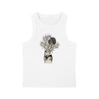 Image 1 of “Plant Mami” White Snow Washed Tank Top