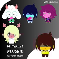 Image 1 of [PRE-ORDER] Deltarune Plush Charm / Acrylic Charm