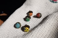 Image 3 of Ladybug pins