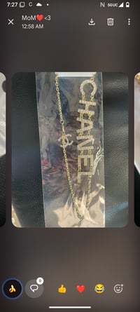 Gold Chanel Necklace 