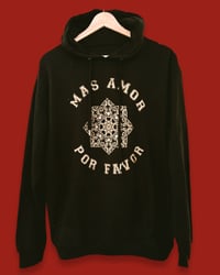 Image 3 of BLACK SWEATSHIRT ⛧°SCREENPRINT ⛧° OVERSIZED ⛧° UNISEX