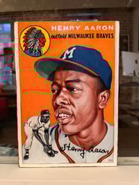 Image 1 of 1954 Topps Henry Aaron