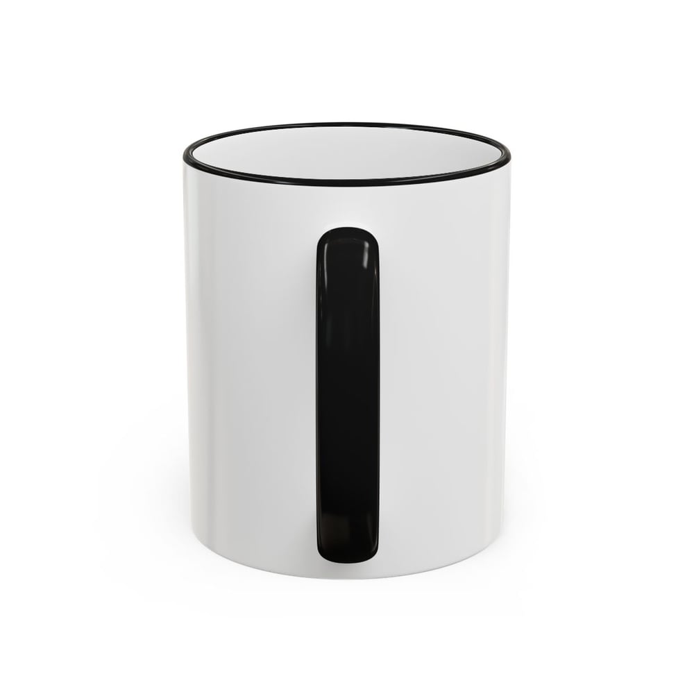 Image of Frida Rose Portrait Mug — Accent Rim & Handle Coffee Cup (11oz/15oz)