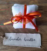 Image 2 of Lavender Bag Bundle –Heart Design Printed in Orange