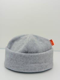 Image 1 of The Polar Fleece Hat in Marled Grey