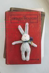 Image 2 of Miniature Sculpted Sock Bunny 