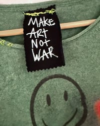 Image 2 of Copy of BLACK SWEATSHIRT ⛧°SCREENPRINT ⛧° OVERSIZED ⛧° UNISEX