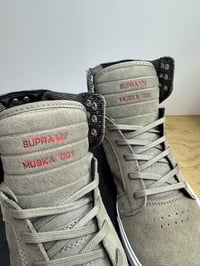 Image 3 of Vintage Muska 001 Supra sky top shoes size 9