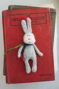 Image 5 of Miniature Sculpted Sock Bunny 