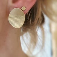 Image 1 of Boucles d'oreilles ROSY N°4