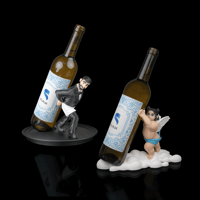 Image 10 of 🍷✨ Mini Me Wine Holder – Personalized 3D Printed Masterpiece