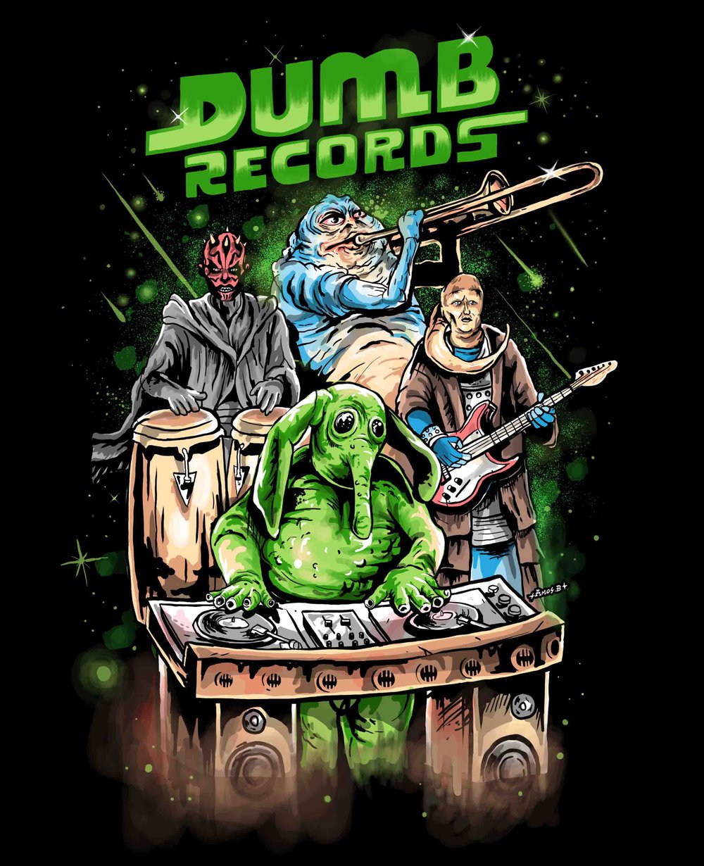 Dumb Records Star Wars Shirt